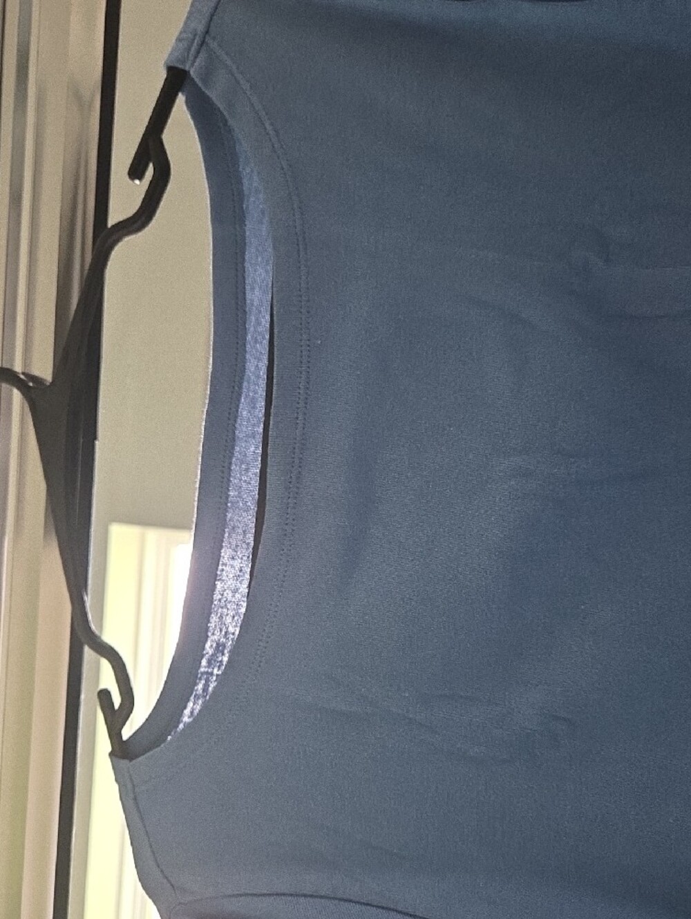 Modern Ribbed Boatneck T-Shirt. - Picture 2 of 8